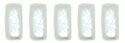 CzechMates Bricks 6 x 3mm : Pearl Coat - Snow