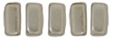 CzechMates Bricks 6 x 3mm : Pearl Coat - Brown Sugar