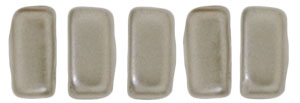 CzechMates Bricks 6 x 3mm : Pearl Coat - Brown Sugar