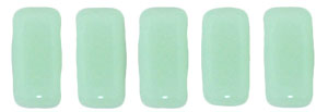 CzechMates Bricks 6 x 3mm : Opaque Pale Jade