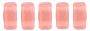 CzechMates Bricks 6 x 3mm : Milky Pink