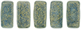 CzechMates Bricks 6 x 3mm : Pacifica - Poppy Seed