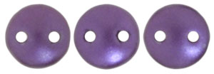 CzechMates Lentil 6mm : Pearl Coat - Purple Velvet