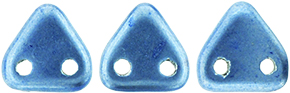 CzechMates Triangle 6mm Tube 2.5" : ColorTrends: Saturated Metallic Neutral Gray