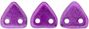 CzechMates Triangle 6mm Tube 2.5" : ColorTrends: Saturated Metallic Spring Crocus
