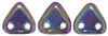 CzechMates Triangle 6mm Tube 2.5" : Iris - Purple