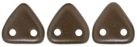 CzechMates Triangle 6mm : Pearl Coat - Bistre