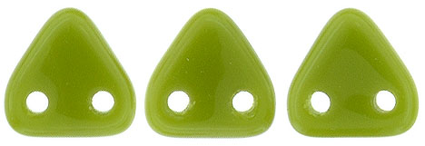 CzechMates Triangle 6mm : Opaque Olive