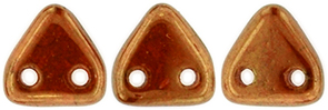 CzechMates Triangle 6mm : Bronze – Hyacinth 