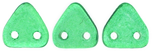 CzechMates Triangle 6mm : ColorTrends: Transparent Lush Meadow