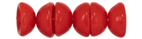 Teacup 4 x 2mm Tube 2.5" : Opaque Red
