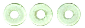 Ring Bead 1/4mm Tube 2.5" : Peridot