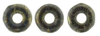 Ring Bead 1/4mm Tube 2.5" : Golden Topaz Metallic