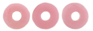 Ring Bead 1/4mm Tube 2.5" : Matte - Coral Pink