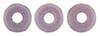 Ring Bead 4 x 1mm : Luster - Opaque Lilac