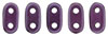 CzechMates Bar 6 x 2mm : Pearl Coat - Purple Velvet