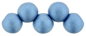 Top Hole Round 6mm : ColorTrends: Satin Metallic Azure