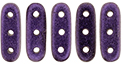 CzechMates Beam 10 x 3mm : Metallic Suede - Purple