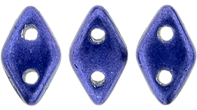 CzechMates Diamond 6.5 x 4mm : ColorTrends: Saturated Metallic Super Violet