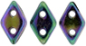 CzechMates Diamond 6.5 x 4mm : Iris - Purple