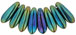 Dagger Beads 3/10mm : Iris - Green