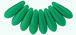 Dagger Beads 3/10mm : Green Turquoise