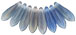 Dagger Beads 3/10mm : HurriCane Glass - Smoke on the Water