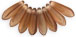 Dagger Beads 3/11mm : HurriCane Glass - Matte - Wooden Blade