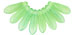 Dagger Beads 3/11mm : HurriCane Glass - Sweet Mint
