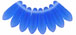 Dagger Beads 3/10mm : Matte - Sapphire
