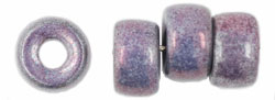 Roll Beads 9mm : Luster - Opaque Amethyst