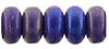 Rondelle 3mm : Luster Iris - Navy Blue