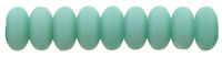 Rondelle 4mm : Matte - Turquoise