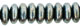 Rondelle 6mm: Hematite