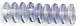 Rondelle 6mm: Luster - Transparent Blue