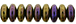 Rondelle 6mm: Iris - Brown