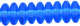 Rondelle 6mm: Sapphire