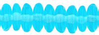 Rondelle 6mm : Aquamarine