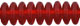 Rondelle 6mm: Siam Ruby