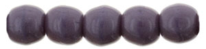 Round Beads 2mm : Opaque Purple