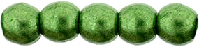 Round Beads 2mm : ColorTrends: Saturated Metallic Kale
