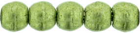Round Beads 2mm : ColorTrends: Saturated Metallic Greenery