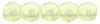 Round Beads 2mm : Luster Iris - Lemon