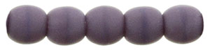 Round Beads 2mm : Matte - Opaque Purple