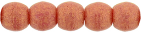Round Beads 2mm : Pacifica - Strawberry