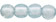 Round Beads 3mm: Luster - Transparent Blue