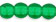 Round Beads 3mm : Emerald