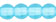 Round Beads 3mm : Aquamarine