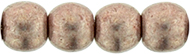 Round Beads 3mm : ColorTrends: Saturated Metallic Pale Dogwood