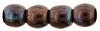 Round Beads 3mm : Luster - Metallic Amethyst